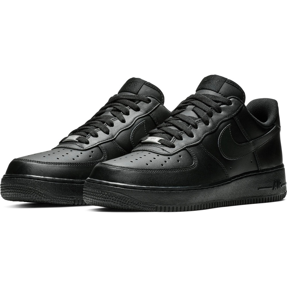 Black Air Force 1 low New in box men’s 10.5